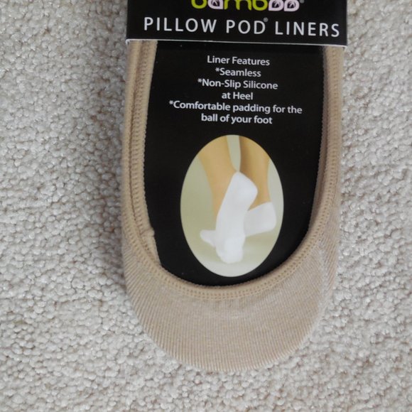 Lot of 3 New Directions 2 Pack Bamboo Pillow Sole Liner Socks Sock Size 9-11 Nud - Picture 6 of 10